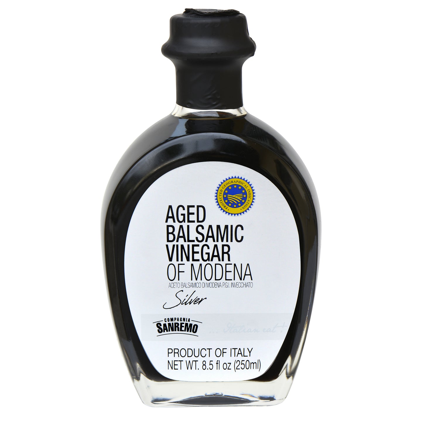 IGP silver label aged balsamic vinegar of modena