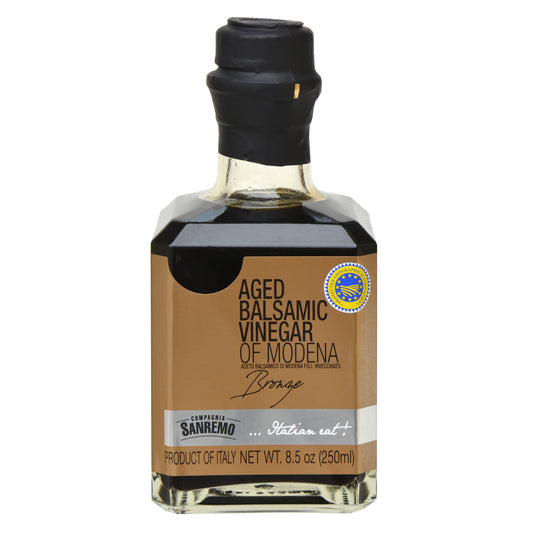 IGP bronze label aged balsamic vinegar of modena