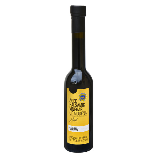 IGP gold label aged balsamic vinegar of modena